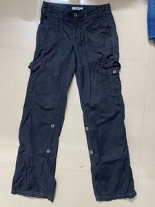 Express Black Cargo Pant