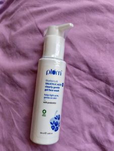 Plum Blueberry & Salicylic Acid Face Wash 🫐