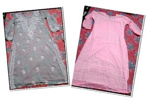 Chikankari Kurtas (Set of 2)