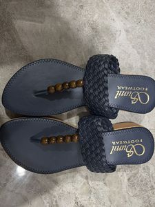 Woven Thong Sandals