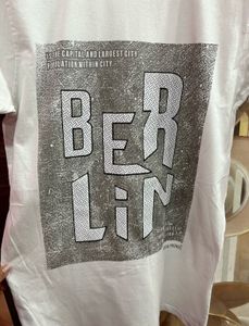 Men's White 'Berlin' Graphic T-Shirt