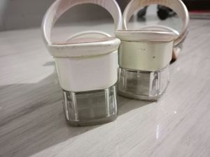 White Stone Heels For Women