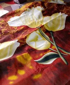 Glace Cotton Bedsheet Queen Size With 2 Pillows