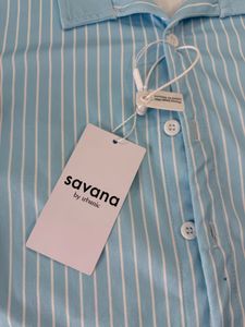 Striped Light Blue Shirt - New