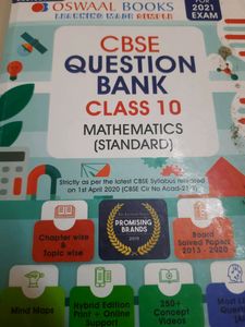 Oswald Maths Standard Question Bank Class 10