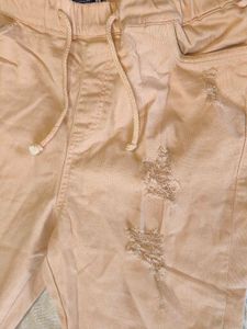 Distressed Jogger Pants