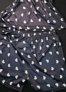 🖤Heart Print Nightsuit🤍