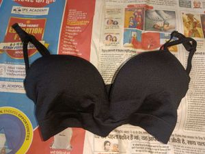 Black Padded Bra