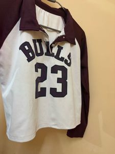 Maroon Long Sleeve Top