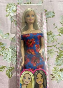 Barbie Doll in Floral Dress
