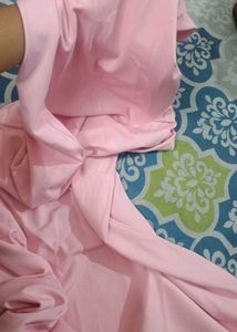 Elegant Pink Strappy Maxi Dress