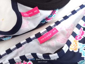 very beautiful floral bikini set