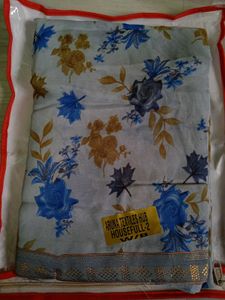 Floral Print Saree