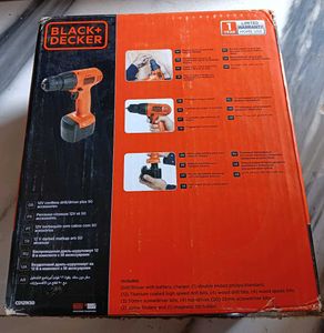 Black+Decker 12V Cordless Drill/Driver