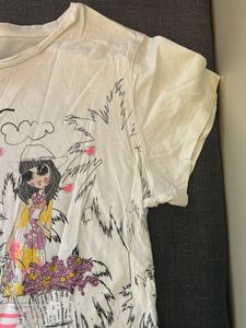White T-Shirt "Fun in the Sun"