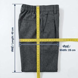 Classic Grey Elastic Waist shorts