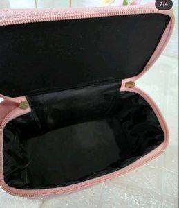 Mac Quilted Vanity Bag - Baby Pink