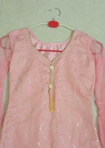Kurta Set With Trouser And Duppatta