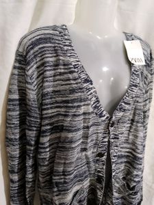 Striped Knit Cardigan