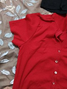 Chic Button-Up Tops (Set of 2)