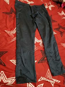 Navy Blue Pant Cotton Blend Just Once Used