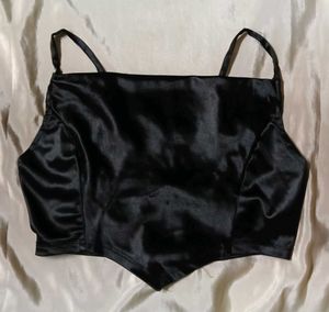 Satin Cowl Neck Camisole Top
