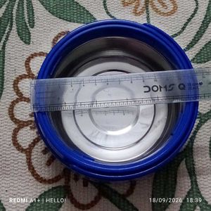 Blue Portable Food Container