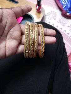 Set of 4 Gold Bangles