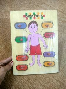 Wooden Body Parts Puzzle Toy