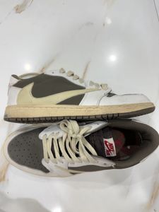 travis scott aj1 low mocha no box