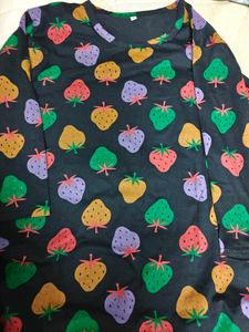 New Strawberry Print Tshirt