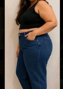 Plus Size Blue Jeans Denim