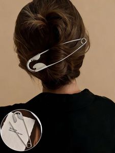 Viral Oversized Safety Pin Hair Clip