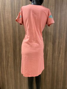 Pure Embroidered Kurta With Dupatta
