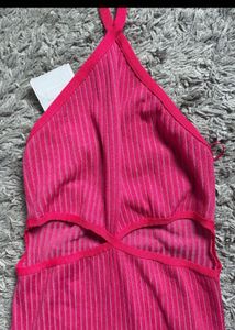 ZARA Cut-Out Mini Bodycon Dress