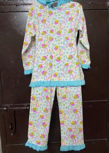 Cute Printed Pajama Set