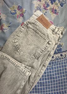 Washed Out Wide Leg Jeans