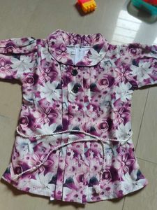 Cute Floral Print Top &amp; Pants Set