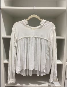 Zara Embroidery Top