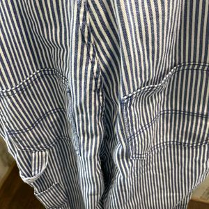H&amp;M Striped Dungarees / Overalls