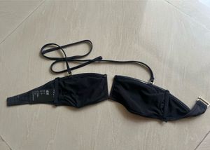 H&amp;M black bikini top