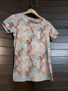 Honey by Pantaloons Stylish Swirl Print T-Shirt