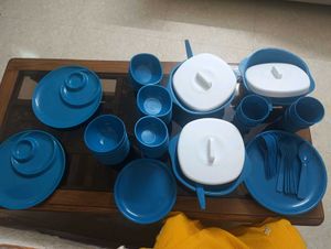 Complete Blue Dinnerware Set  Gugam brand