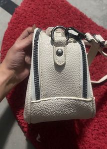 Elegant White Crossbody Bag