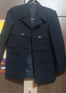 boy's navy Blue Blazer