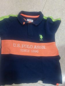 U.S. Polo Assn. Striped  T-Sh