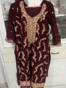 beautiful party' wear kurta with plazo set