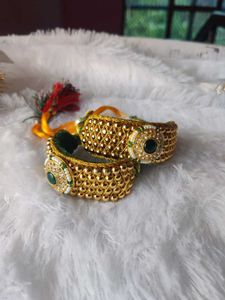 Exquisite Gold Beaded Bracelets