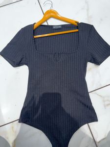 Square neck bodysuit