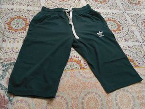 Adidas Green Knee-Length Track Pants